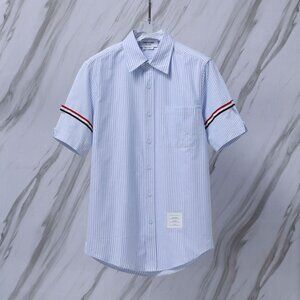 THOM BROWNE Classic Striped Shirt Men's